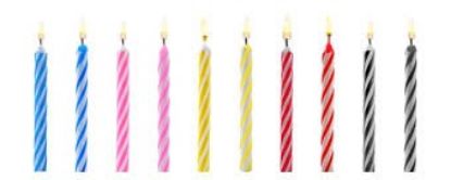 Picture of Birthday Candles